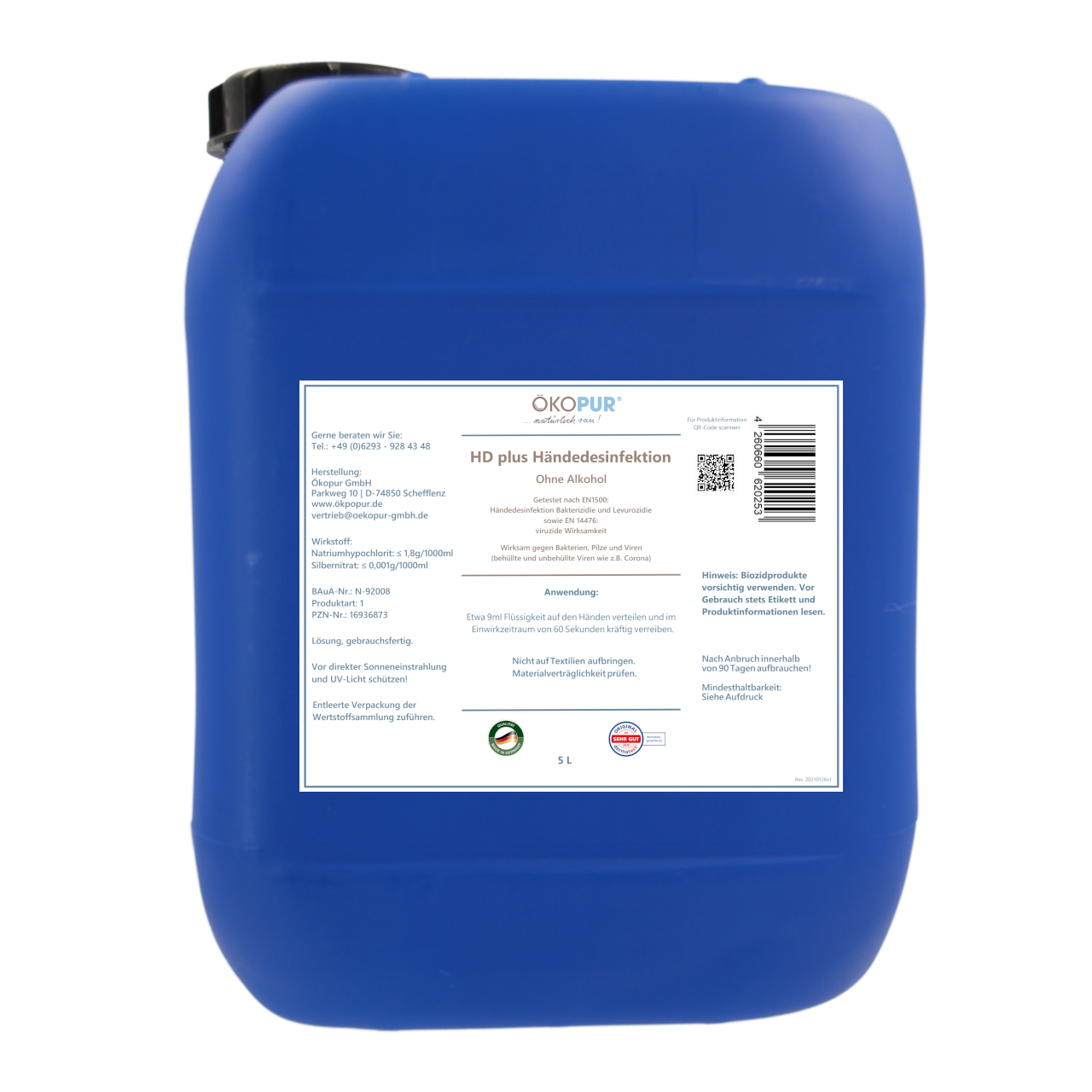 ÖKOPUR HD plus Händedesinfektion