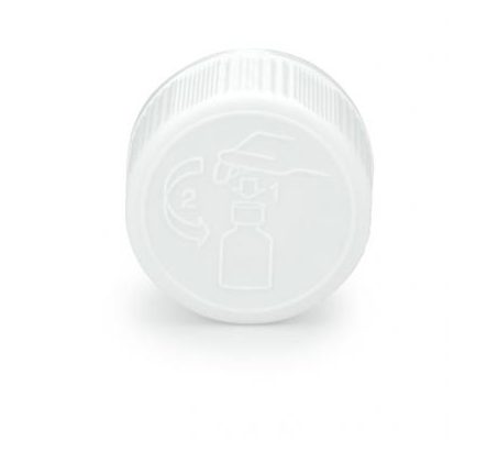 KiSi-Verschluss für PET-Flaschen 28/410 mit Spritzeinsatz, weiß 